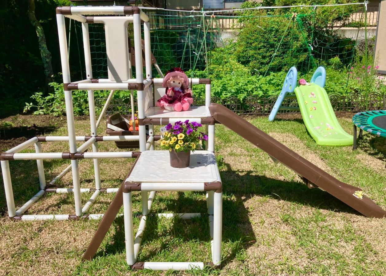 富士の樱house 宝栄 Villa Fujikawaguchiko Bagian luar foto